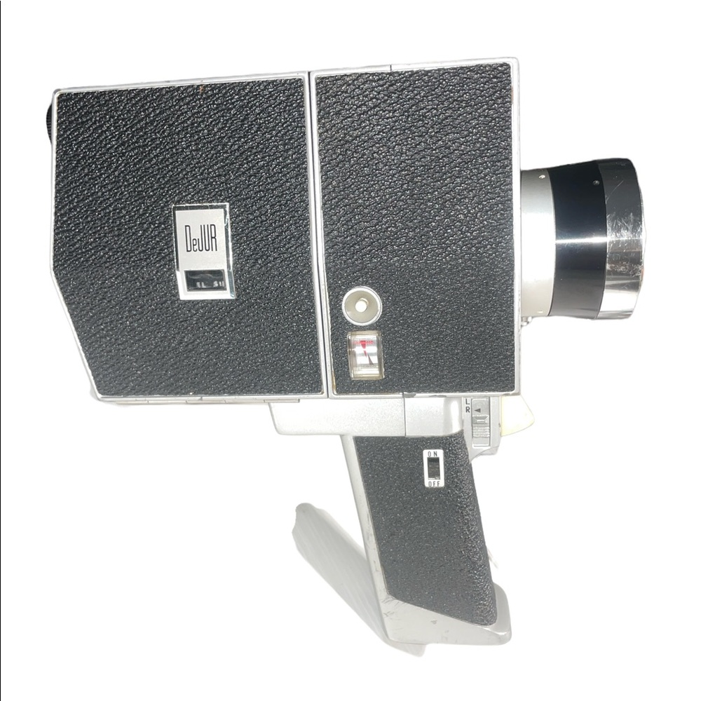 🔥 VTG UNTESTED DeJur Super Eight Slow Motion Camera Electra 250 f/1.8 12-30mm🔥